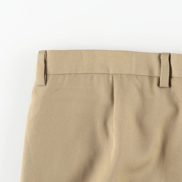 Burberry's BURBERRYS OF LONDON Poly/Wool Pants/Slacks, Made in Spain, Men's W36 (approx.) polyester Beige type Vintage Second Hand