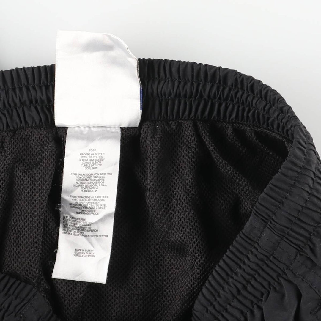 90'S Adidas Warm-Up Pants, Nylon, Shaka Shaka Pants, Men's Size L, Vintage polyester black type Vintage Second Hand