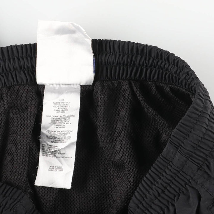 90'S Adidas Warm-Up Pants, Nylon, Shaka Shaka Pants, Men's Size L, Vintage polyester black type Vintage Second Hand