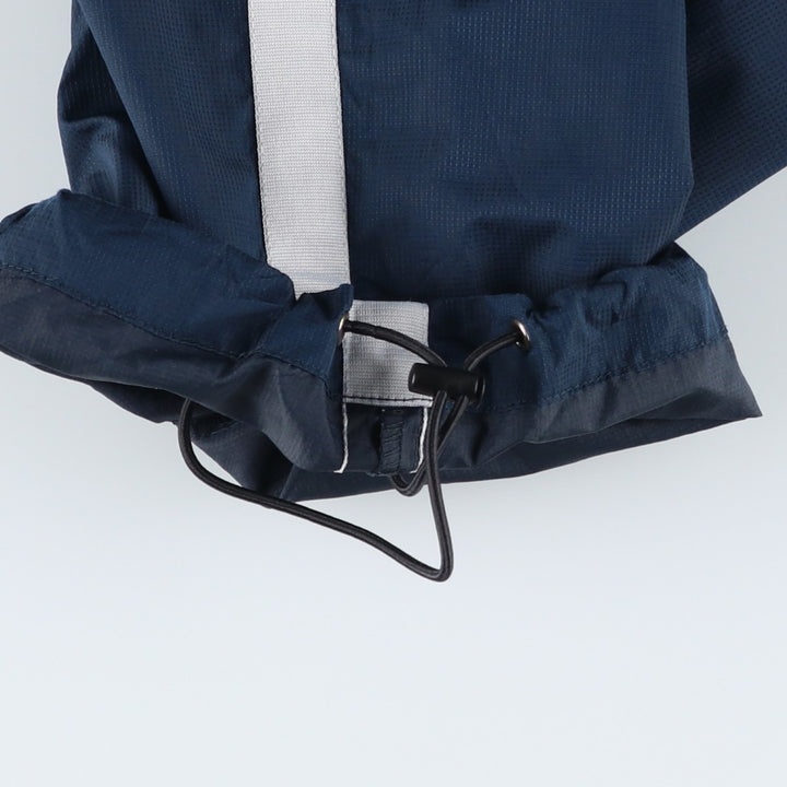 00'S Nike Warm-up Pants, Nylon Pants, Rustling Pants, Men's XL Size polyester navy blue type Vintage Second Hand
