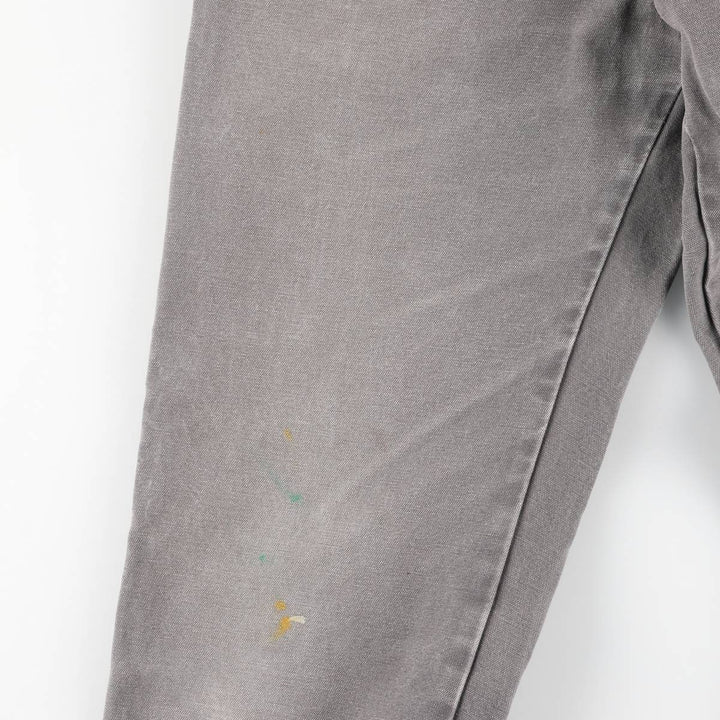Dickies Duck Painter Pants Men's W33 equivalent unclear gray type Vintage Second Hand