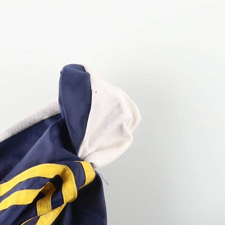 00'S Adidas nylon pants, rustling pants, men's size L Nylon navy blue type Vintage Second Hand