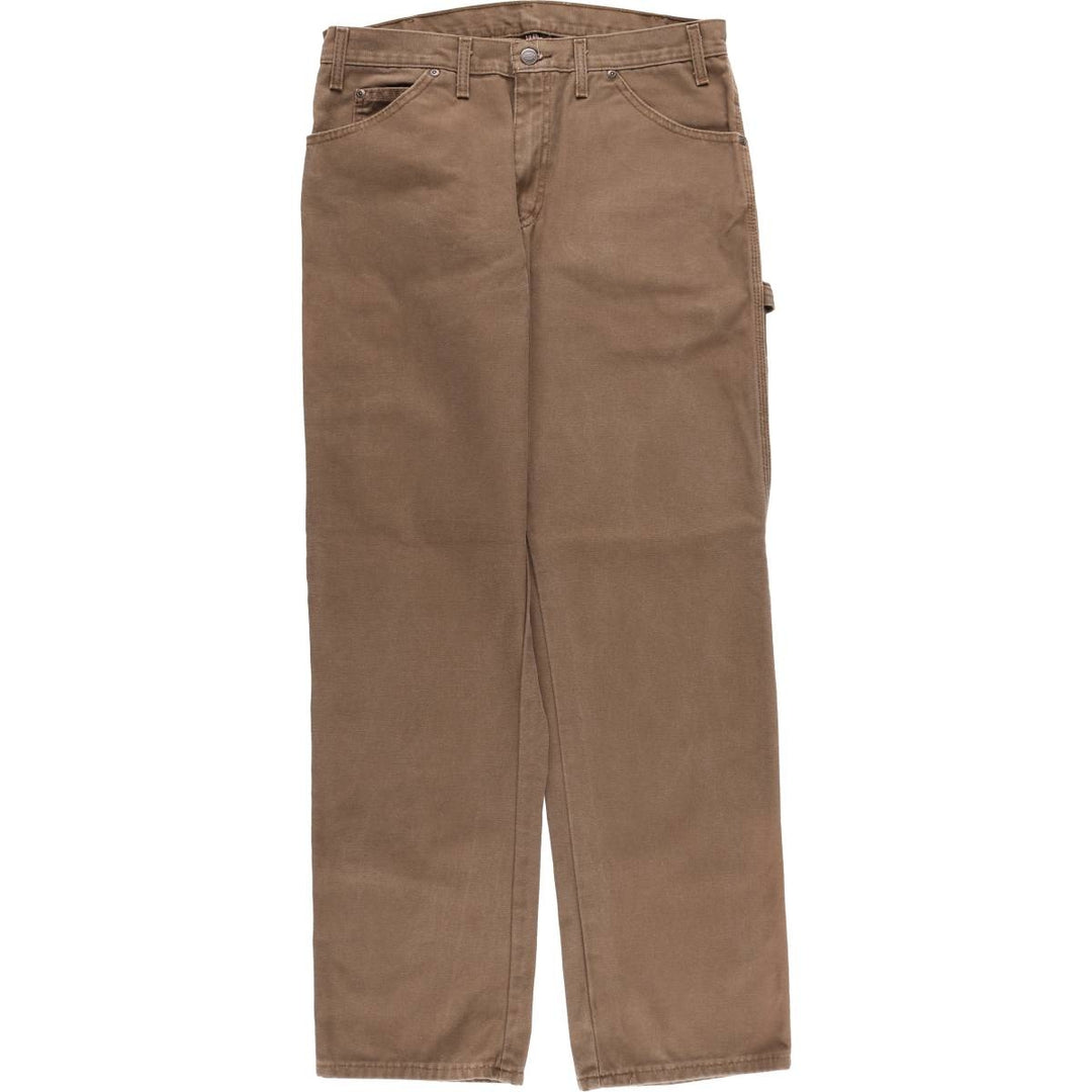 Dickies Duck Painter Pants Men's W32 equivalent cotton brown type Vintage Second Hand