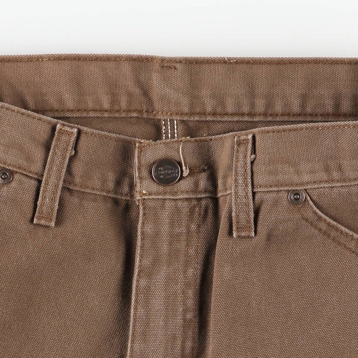 Dickies Duck Painter Pants Men's W32 equivalent cotton brown type Vintage Second Hand