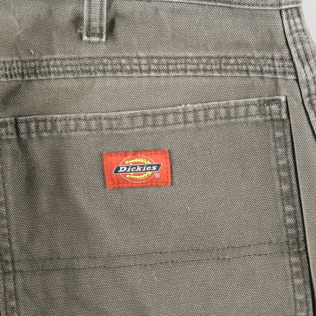 Dickies Duck Painter Pants Men's W33 equivalent cotton Khaki type sage green Vintage Second Hand