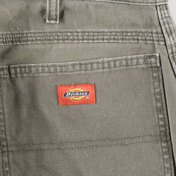 Dickies Duck Painter Pants Men's W33 equivalent cotton Khaki type sage green Vintage Second Hand