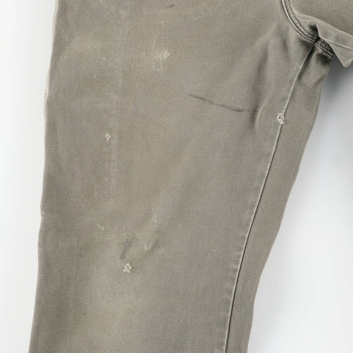 Dickies Duck Painter Pants Men's W33 equivalent cotton Khaki type sage green Vintage Second Hand