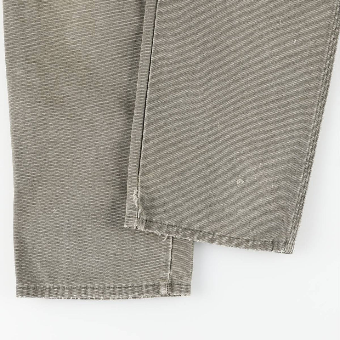 Dickies Duck Painter Pants Men's W33 equivalent cotton Khaki type sage green Vintage Second Hand