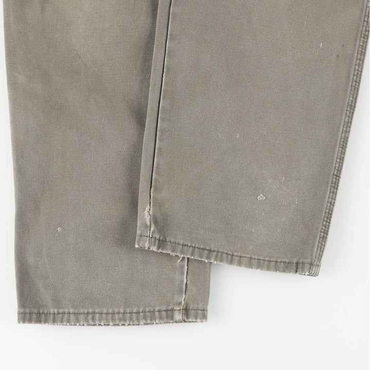 Dickies Duck Painter Pants Men's W33 equivalent cotton Khaki type sage green Vintage Second Hand