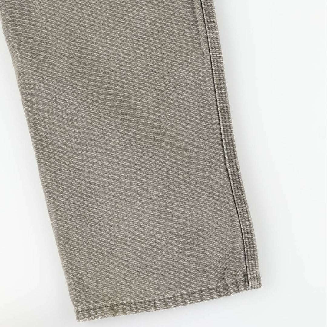 Dickies Duck Painter Pants Men's W33 equivalent cotton Khaki type sage green Vintage Second Hand