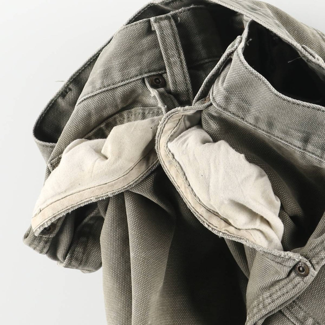 Dickies Duck Painter Pants Men's W33 equivalent cotton Khaki type sage green Vintage Second Hand