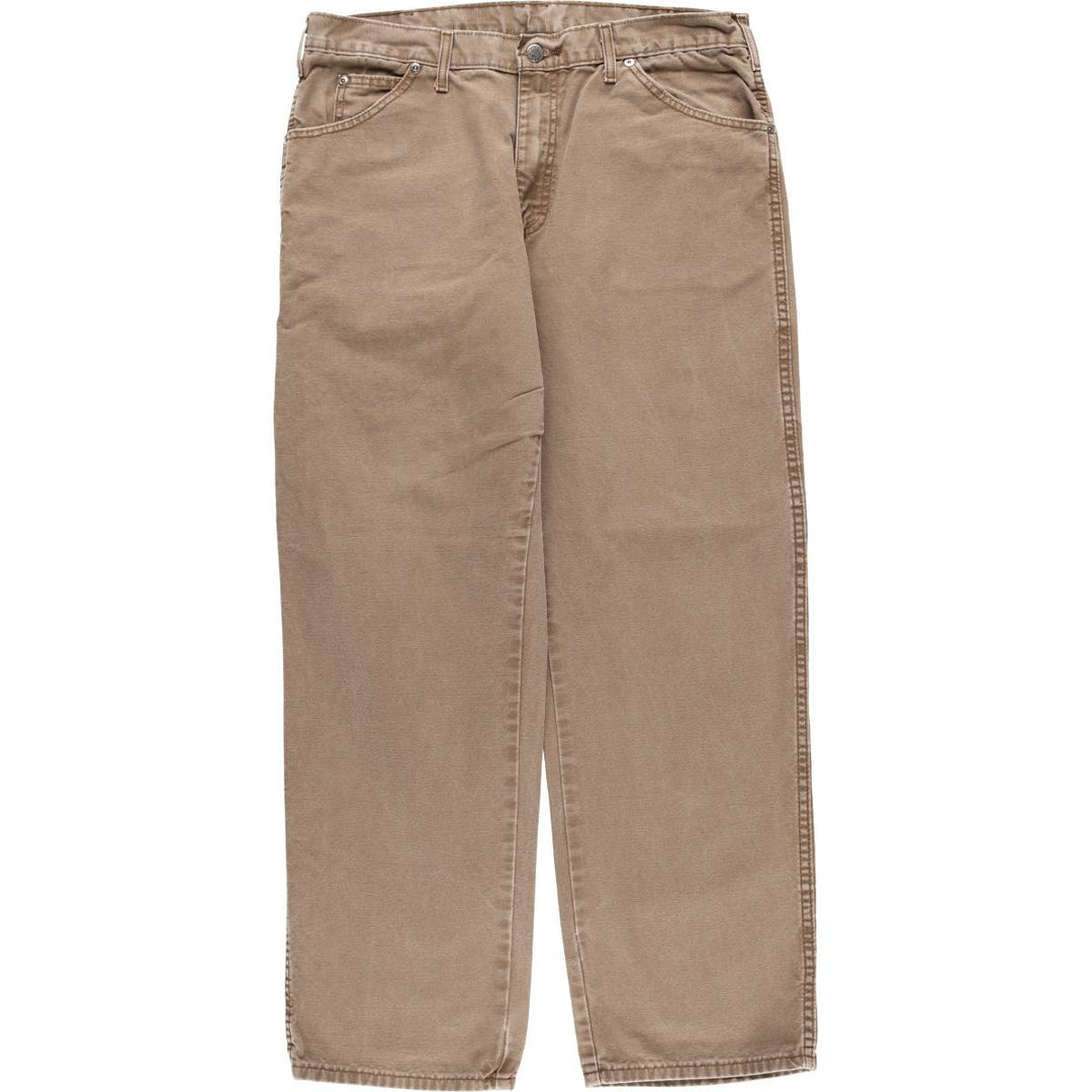 Dickies Duck Painter Pants Men's W34 equivalent cotton brown type Vintage Second Hand