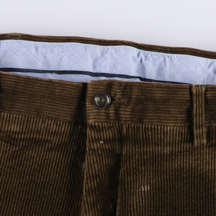 Ralph Lauren POLO RALPH LAUREN CLASSIC FIT corduroy pants for men, size w36 cotton brown type Vintage Second Hand