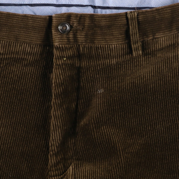 Ralph Lauren POLO RALPH LAUREN CLASSIC FIT corduroy pants for men, size w36 cotton brown type Vintage Second Hand