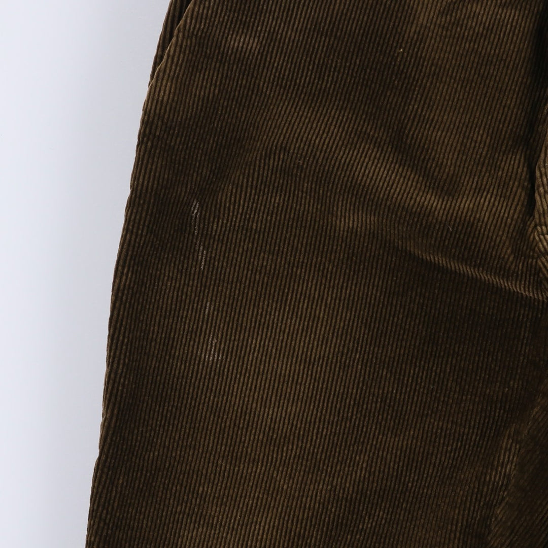 Ralph Lauren POLO RALPH LAUREN CLASSIC FIT corduroy pants for men, size w36 cotton brown type Vintage Second Hand