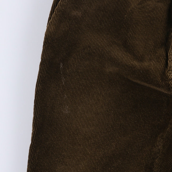 Ralph Lauren POLO RALPH LAUREN CLASSIC FIT corduroy pants for men, size w36 cotton brown type Vintage Second Hand