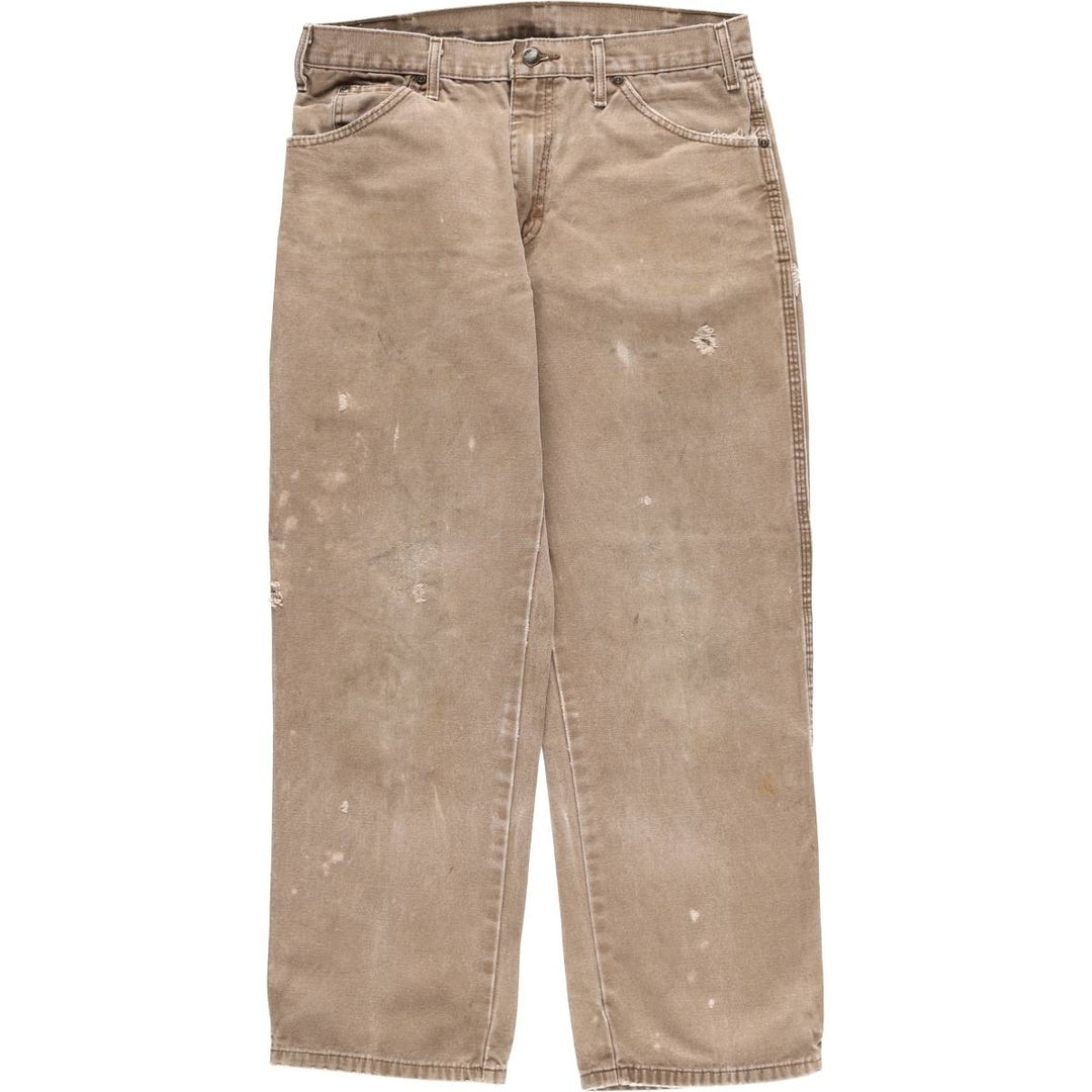 Dickies Duck Painter Pants Men's W33 equivalent cotton brown type Vintage Second Hand
