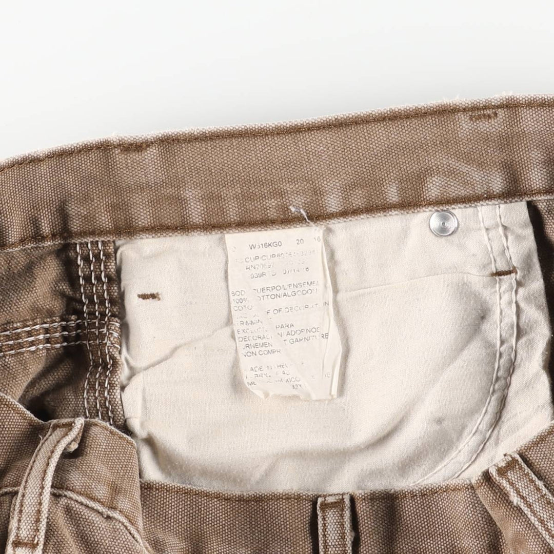 Dickies Duck Painter Pants Men's W33 equivalent cotton brown type Vintage Second Hand