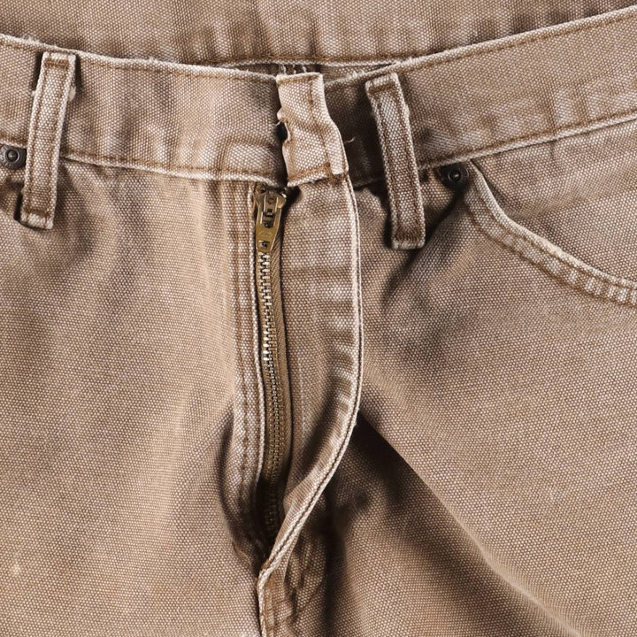 Dickies Duck Painter Pants Men's W33 equivalent cotton brown type Vintage Second Hand