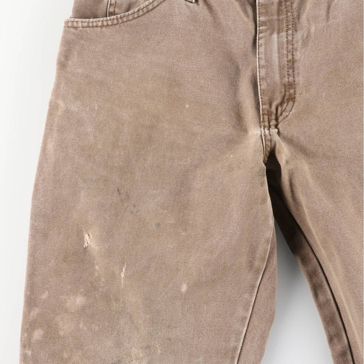 Dickies Duck Painter Pants Men's W33 equivalent cotton brown type Vintage Second Hand