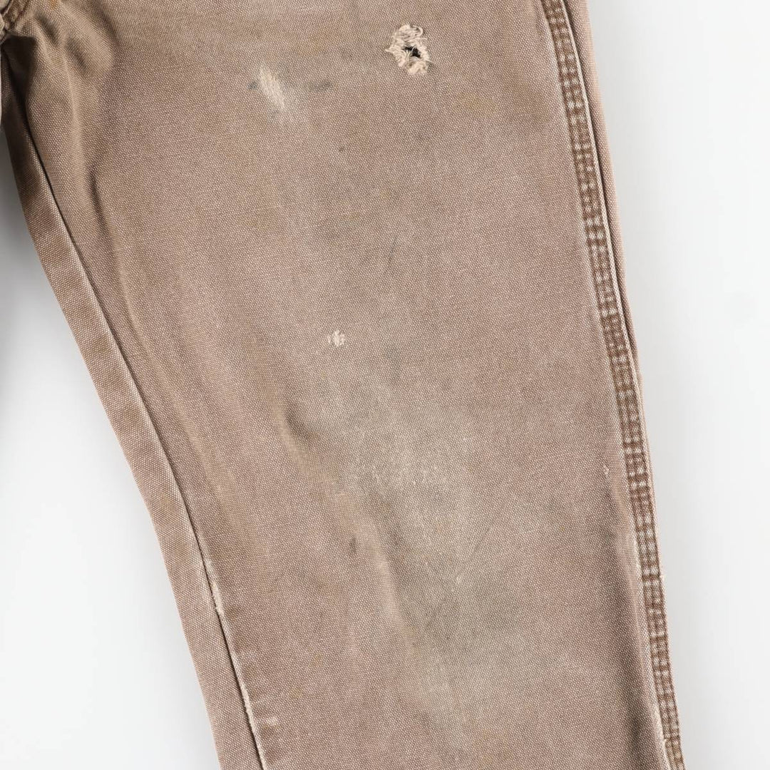 Dickies Duck Painter Pants Men's W33 equivalent cotton brown type Vintage Second Hand