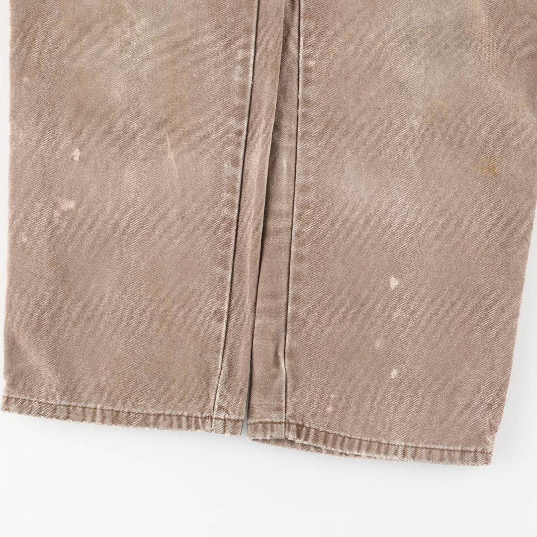 Dickies Duck Painter Pants Men's W33 equivalent cotton brown type Vintage Second Hand