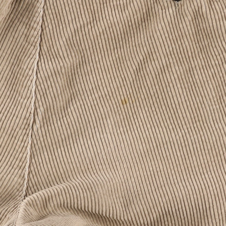 90'S Ralph Lauren CHAPS Two-pleat Corduroy Pants Men's W35 Vintage cotton beige type brown Vintage Second Hand