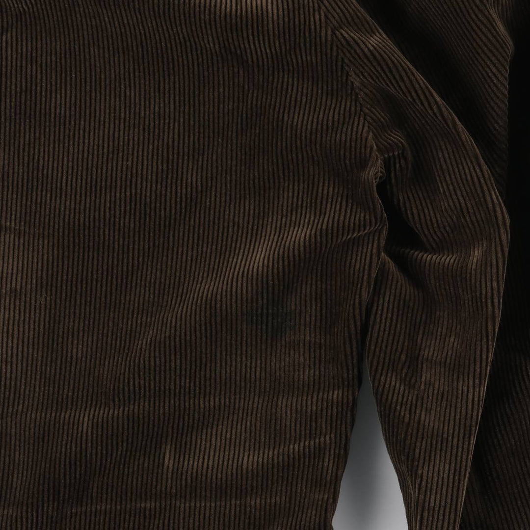 Ralph Lauren Polo by Ralph Lauren Men's Wide Ribbed Corduroy Pants, Size W35 cotton brown type Vintage Second Hand