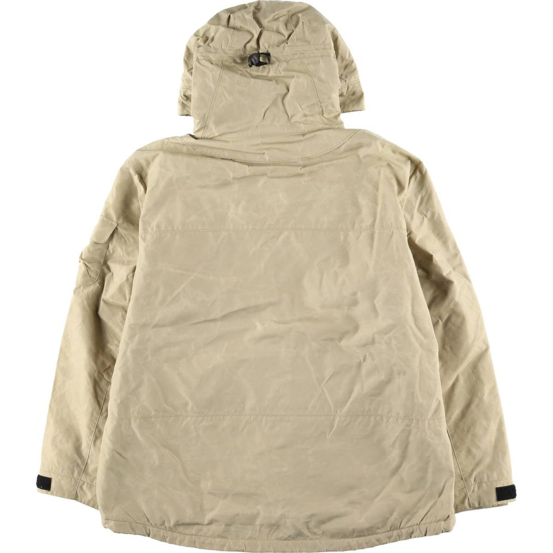 Ralph Lauren POLO by Ralph Lauren padded hoodie/puffer jacket, men's size XL Nylon Beige type Vintage Second Hand