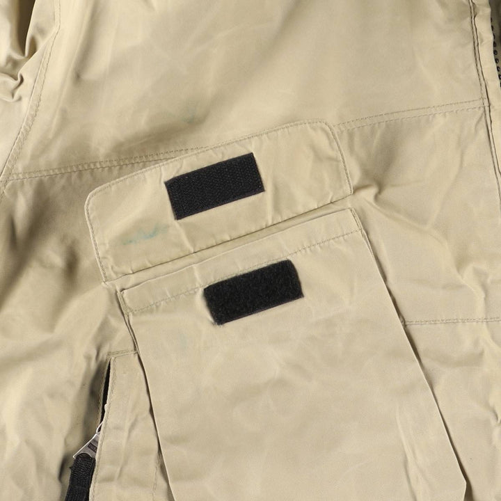 Ralph Lauren POLO by Ralph Lauren padded hoodie/puffer jacket, men's size XL Nylon Beige type Vintage Second Hand