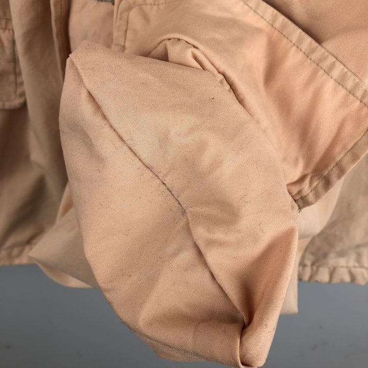 Ralph Lauren POLO by Ralph Lauren padded puffer jacket, men's size L cotton pink type Vintage Second Hand