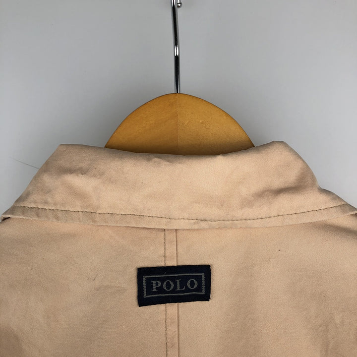Ralph Lauren POLO by Ralph Lauren padded puffer jacket, men's size L cotton pink type Vintage Second Hand