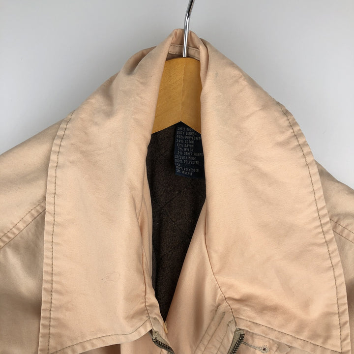 Ralph Lauren POLO by Ralph Lauren padded puffer jacket, men's size L cotton pink type Vintage Second Hand