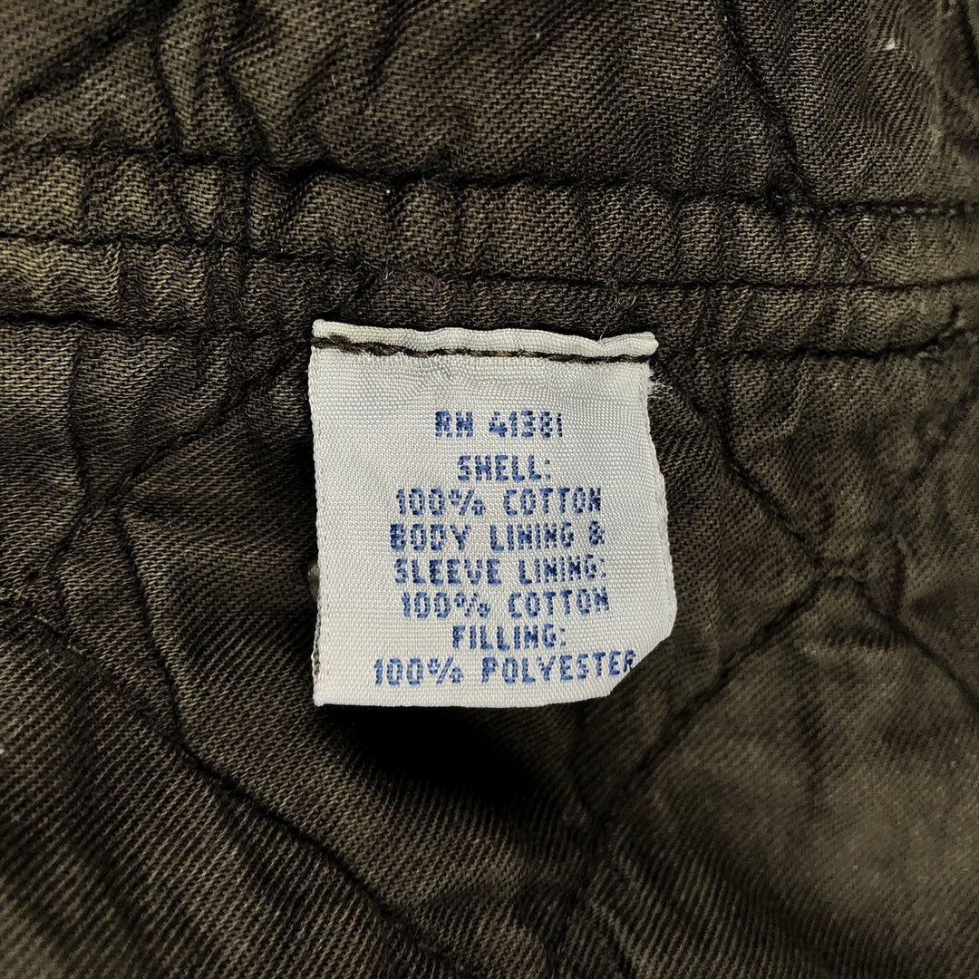 Ralph Lauren POLO RALPH LAUREN quilted puffer jacket, men's size XL cotton Khaki type Vintage Second Hand