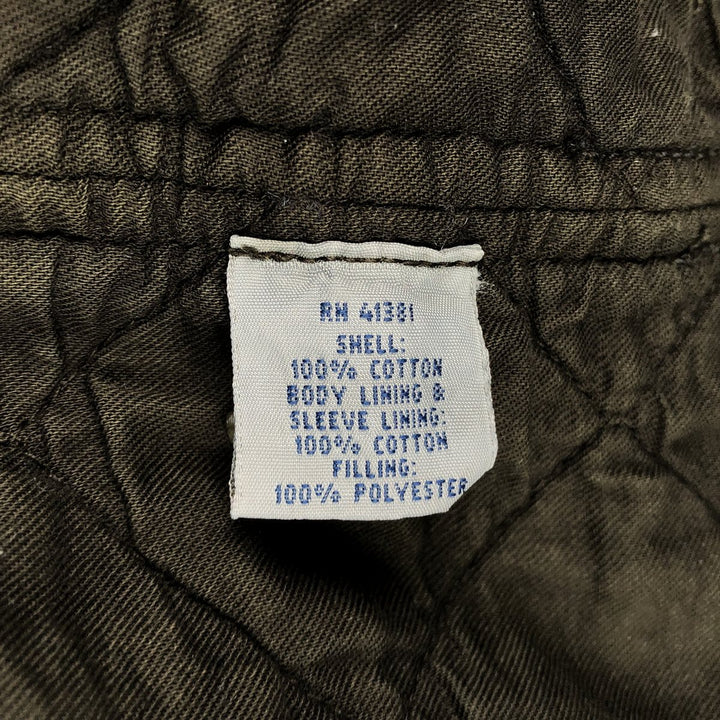 Ralph Lauren POLO RALPH LAUREN quilted puffer jacket, men's size XL cotton Khaki type Vintage Second Hand