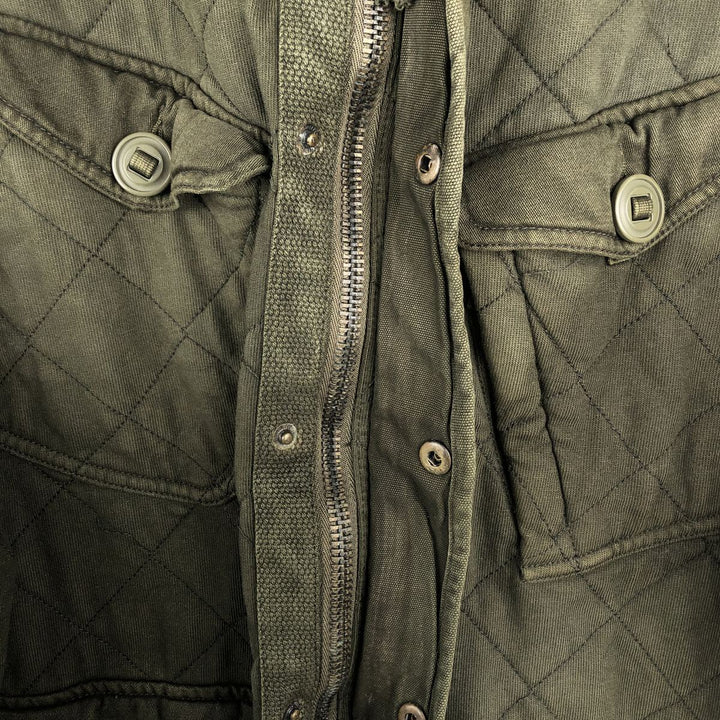 Ralph Lauren POLO RALPH LAUREN quilted puffer jacket, men's size XL cotton Khaki type Vintage Second Hand