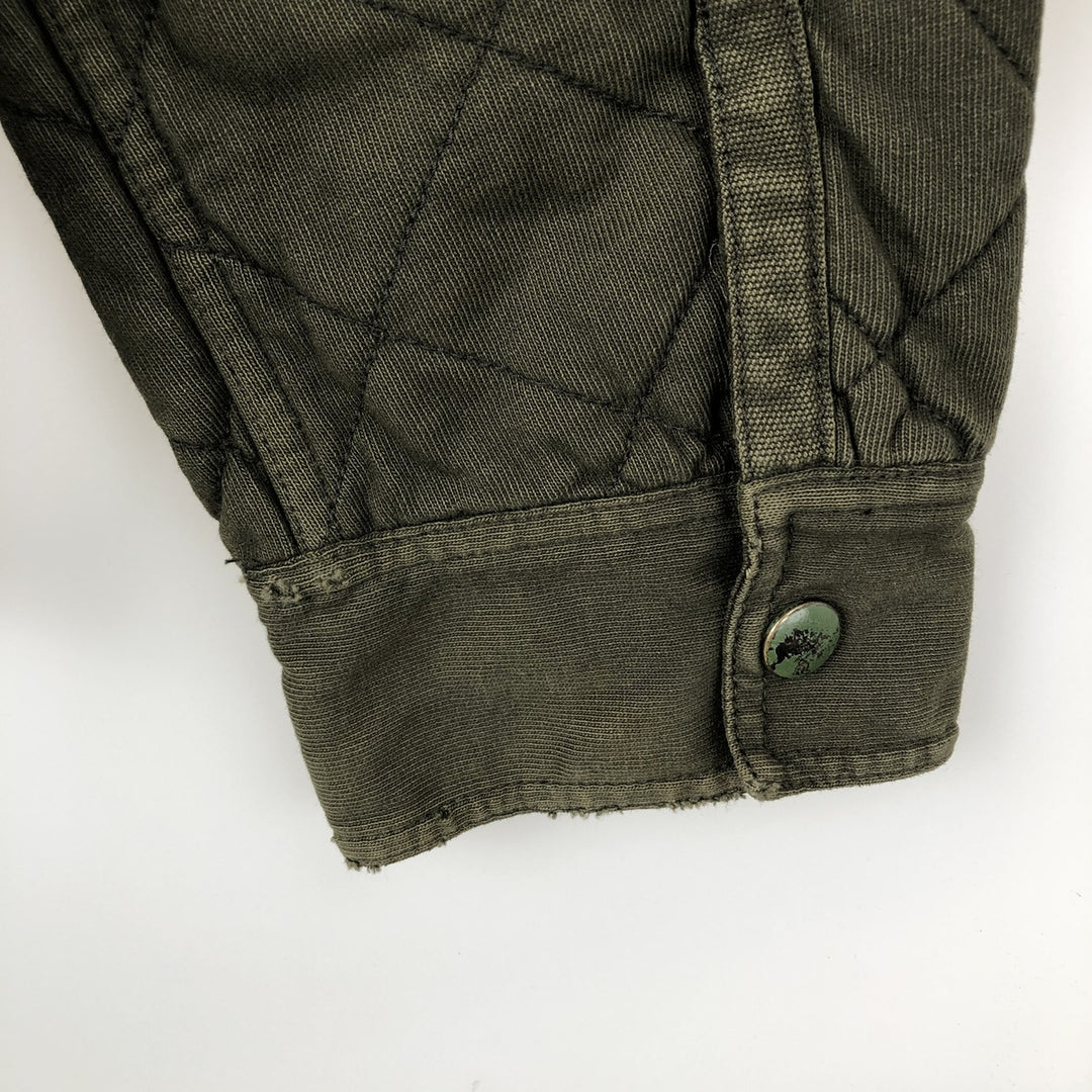 Ralph Lauren POLO RALPH LAUREN quilted puffer jacket, men's size XL cotton Khaki type Vintage Second Hand