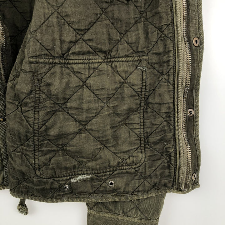 Ralph Lauren POLO RALPH LAUREN quilted puffer jacket, men's size XL cotton Khaki type Vintage Second Hand