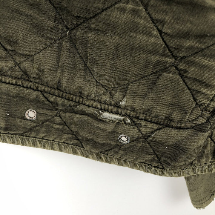 Ralph Lauren POLO RALPH LAUREN quilted puffer jacket, men's size XL cotton Khaki type Vintage Second Hand