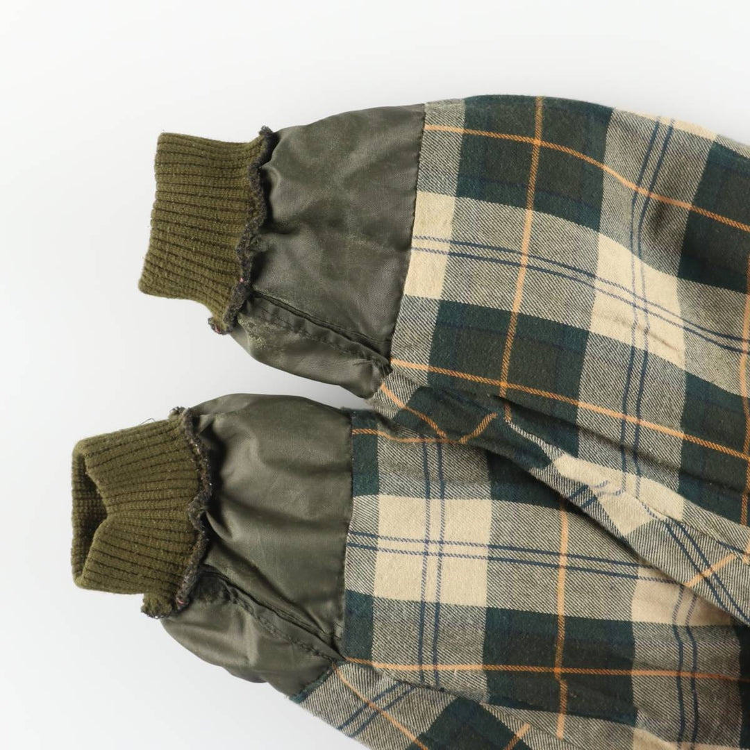 2000'S Barbour Bedale 3-Warrant Waxed Cotton Oiled Jacket, Made in England, Men's XXL equivalent. Waxed cotton Khaki type Vintage Second Hand