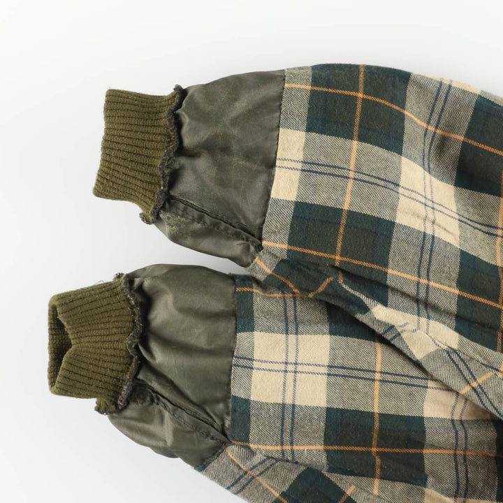 2000'S Barbour Bedale 3-Warrant Waxed Cotton Oiled Jacket, Made in England, Men's XXL equivalent. Waxed cotton Khaki type Vintage Second Hand