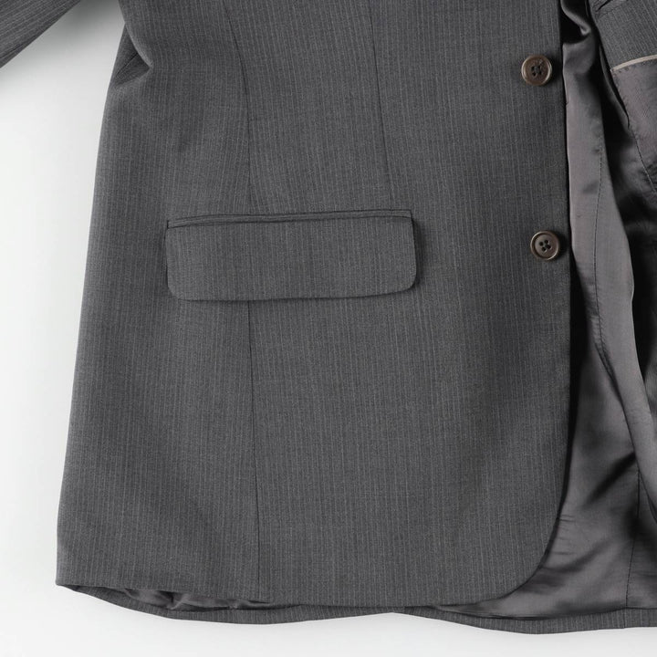 Brooks Brothers 346 Striped Wool Tailored Jacket, Men's Size Medium wool gray type Vintage Second Hand