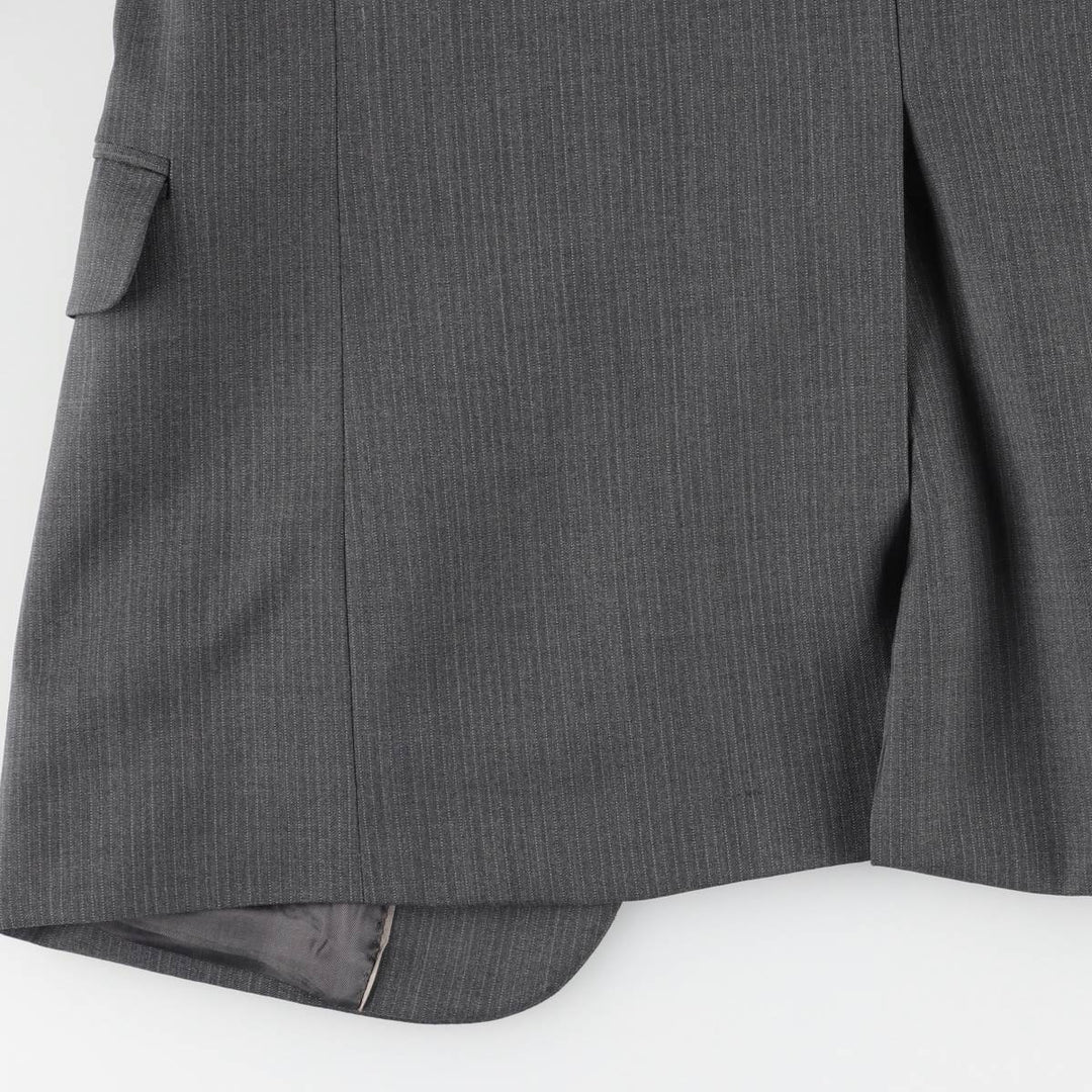 Brooks Brothers 346 Striped Wool Tailored Jacket, Men's Size Medium wool gray type Vintage Second Hand