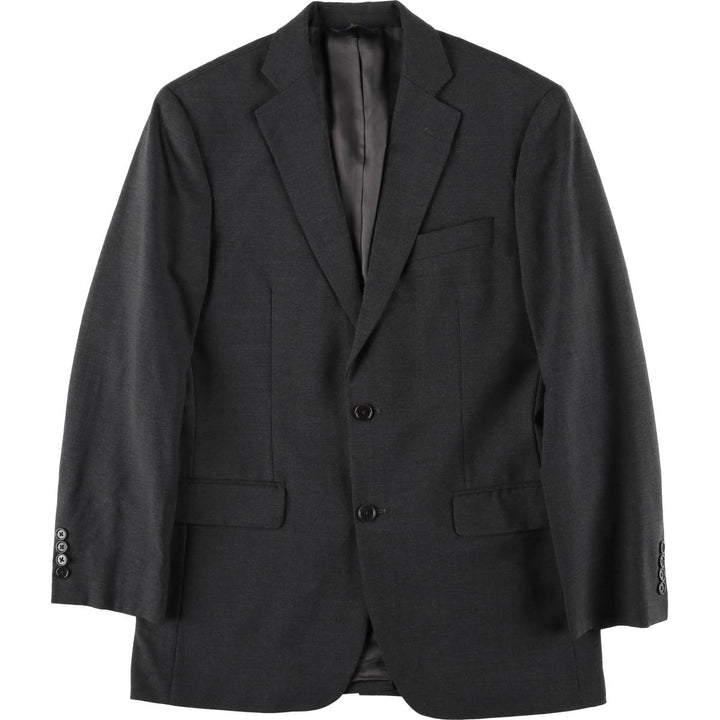 Brooks Brothers 346 Wool Tailored Jacket, Men's Size Medium wool Charcoal Vintage Second Hand