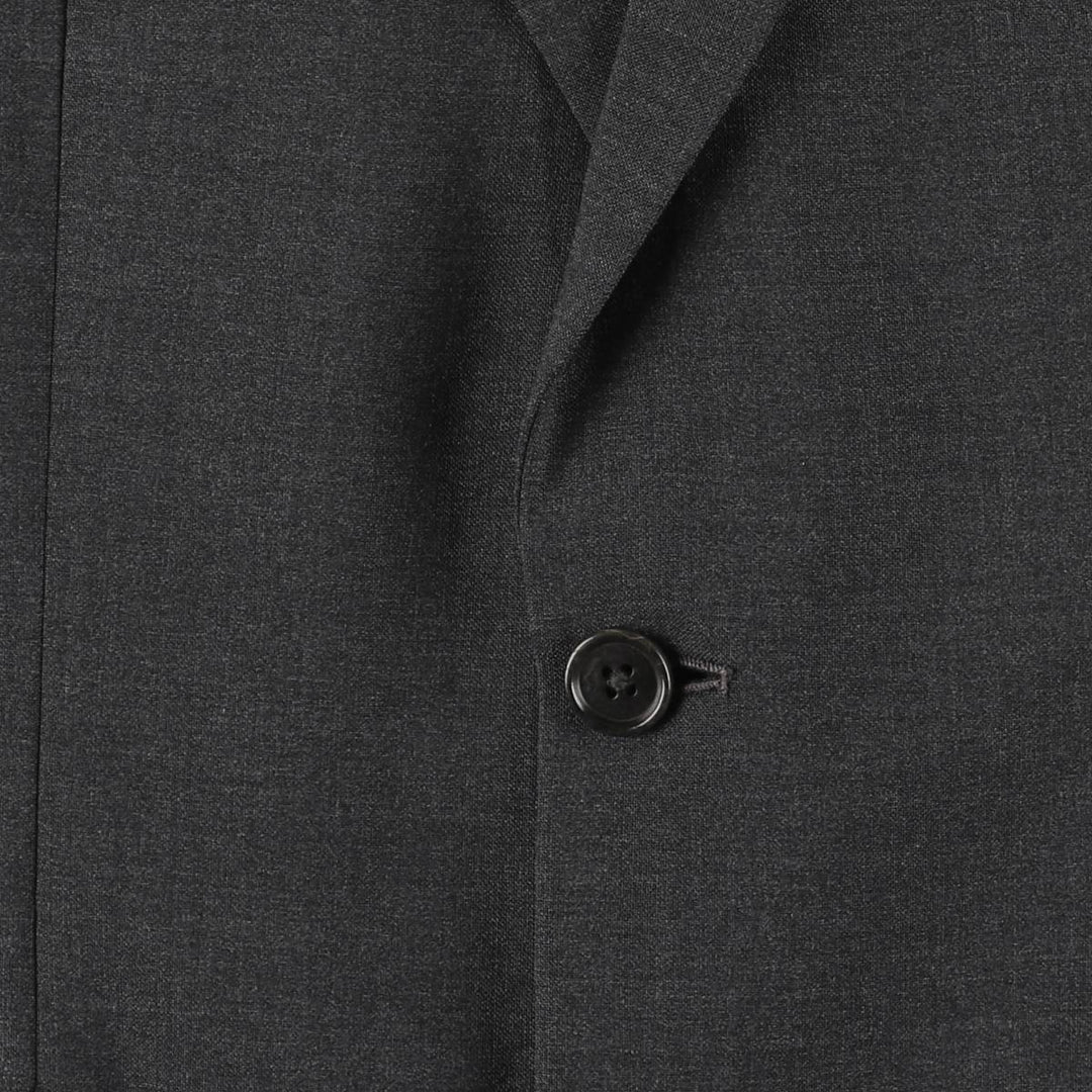 Brooks Brothers 346 Wool Tailored Jacket, Men's Size Medium wool Charcoal Vintage Second Hand