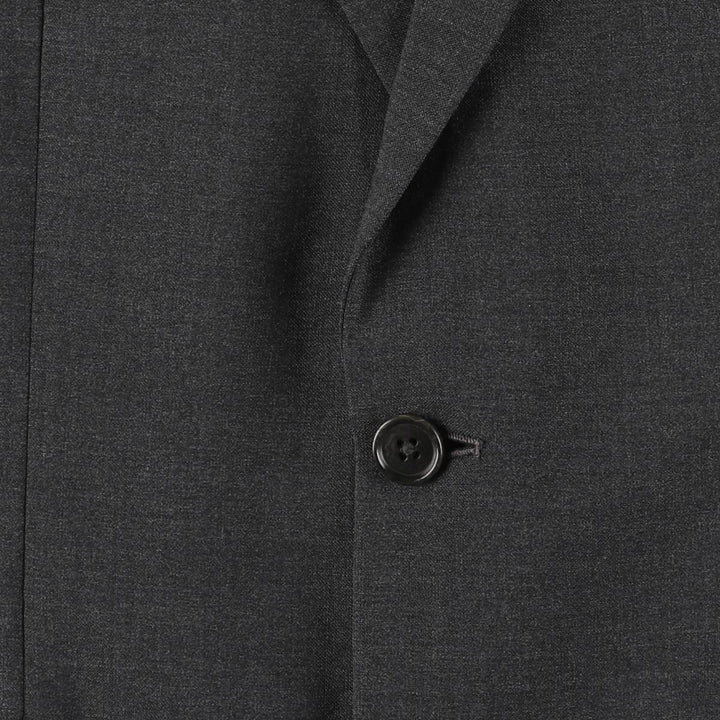 Brooks Brothers 346 Wool Tailored Jacket, Men's Size Medium wool Charcoal Vintage Second Hand