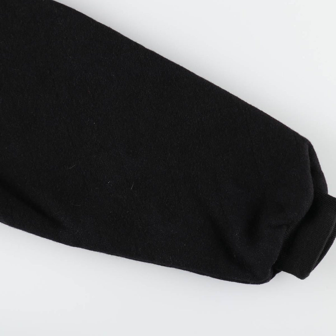 ~90'S Holloway Wool Sport Jacket, Made in USA, Men's XL equivalent, Vintage unclear black type Vintage Second Hand