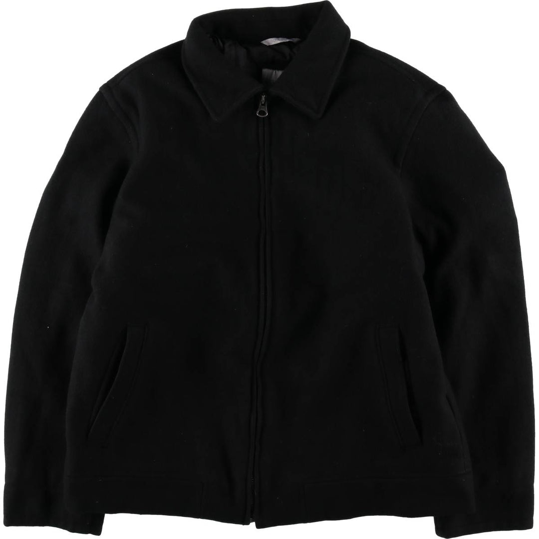 2000'S GAP padded wool sports jacket, men's size L wool black type Vintage Second Hand