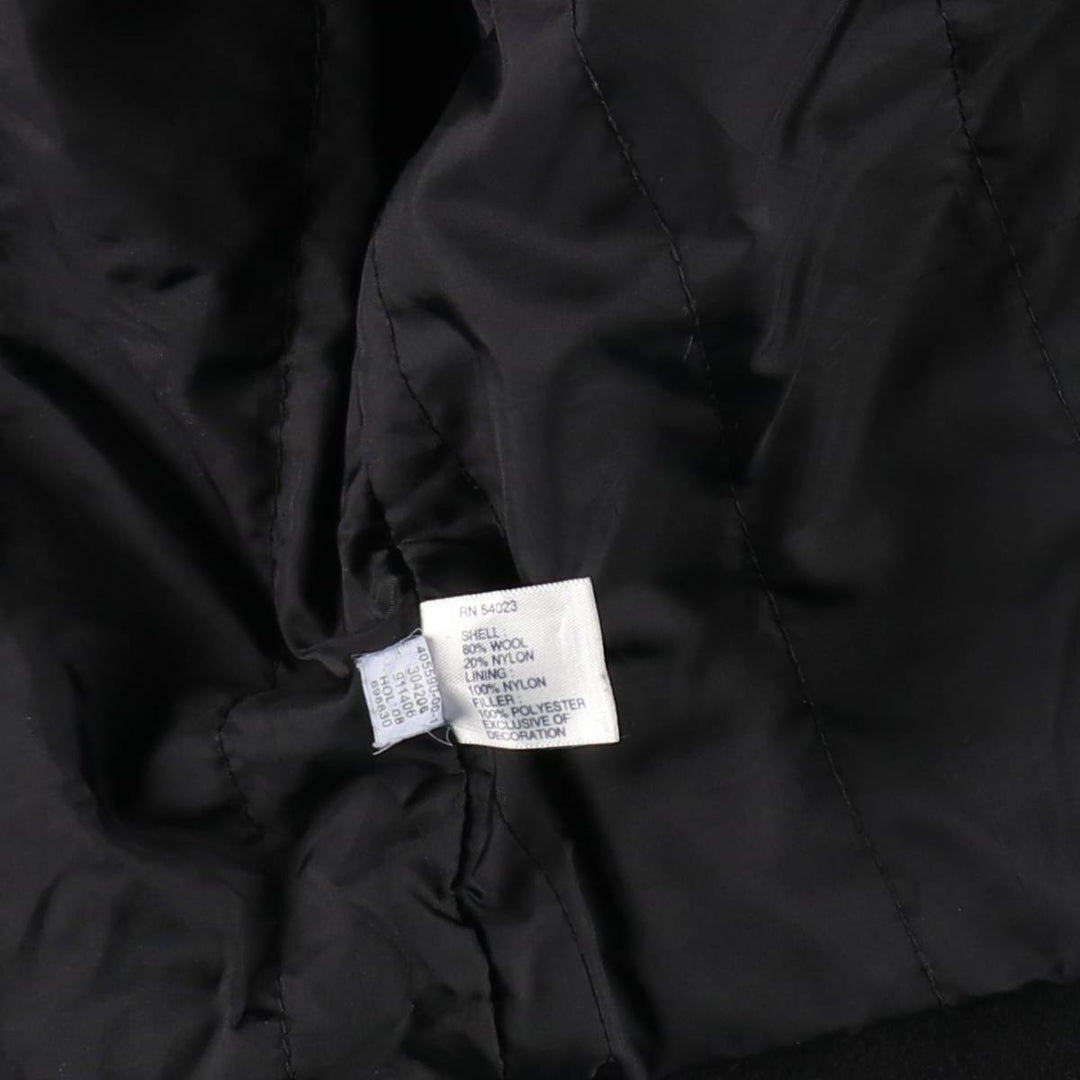 2000'S GAP padded wool sports jacket, men's size L wool black type Vintage Second Hand