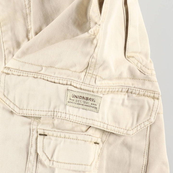 UNIONBAY Cargo Shorts, Men's Size W29 (approx.) cotton Beige type Vintage Second Hand